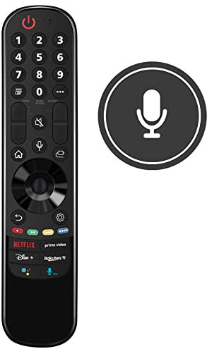 Remplacement AKB76036201 MR21GA Magic Motion Voice TV Remote Control fit for LG 86UP80006LA OLED55A16LA OLED55B16LA OLED65A16LA OLED65B16LA Smart 4K Ultra HD HDR OLED TV