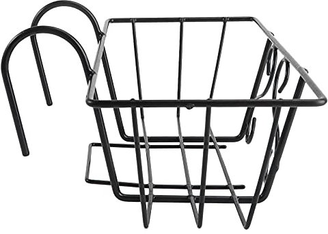 Housoutil Support de Fleurs Suspendu en Carré Étagère pour Pots de Plantes Décoration Intérieure et Extérieure Usage pour Balcon Jardin Maison Bureau