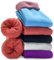VoJoPi 5 Paires Chaussette Chaude Femme Hiver, Épaisses Thermiques Chaussettes Multicolors en Laine, Confortables et Respirantes de Douces Cadeau pour Femmes, 35-42