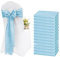 Lykoow Satin-Stuhlschrpen, Hellblau, 60 Stck, Dekorativ fr Hochzeit, Empfang, Party, Hotel, Zuhause, Kche