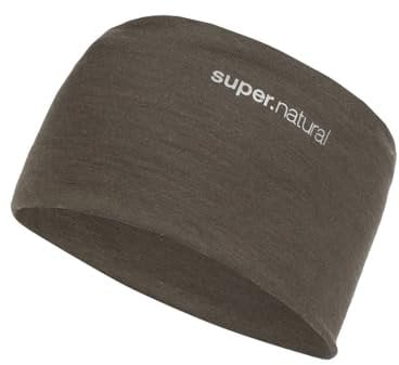 super.natural Wanderlust Stirnband, Schwarz, ONE SIZE, Silikon, Unisex, Fitnessbegeisterte, Reisende