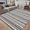 Teppich Läufer, Küchenmatte 80 x 330 cm rutschfest Waschbar Läufer Flurteppich mit Rutschfester Unterseite für Flur & Wohnraum, C