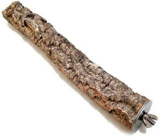 Vogel-Sitzstange aus Naturkork gereinigt 30cm AST (4-6 cm Durchmesser)