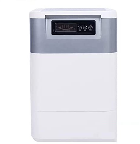 Compostador Jardín Compostador de Cocina Inteligente for residuos, Cubo de compostaje de Cocina eléctrico, Ciclo de Alimentos de encimera ecológico y sostenible for Interiores, sin Olor, fertiliza su