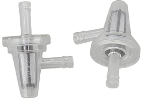 Fuel Filter Kit, 90 Degrees Right Angle Inline Fuel Filter DT100 DT125 DT175 for Motorcycle BW350 BW80 1/4 6mm 7mm