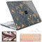 Lepeoac Compatible with 12.4 inch Microsoft Surface Laptop Go 3 Go 2 Go 1 Models: 1943 2013（2023 2022 2020 Release, Plastic Hard Shell Case with Keyboard Cover & Screen Protector, Butterflies