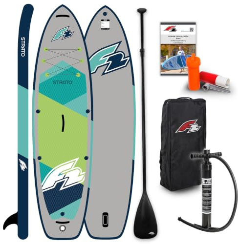 F2 SUP Stand Up Paddle Board Strato 10'0''/10'5/11'5/12'5'' wählbar Grün