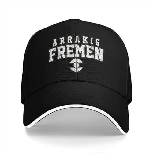 RDCGRS Baseballmütze Dune Arrakis Film Mehrfarbiger Hut Spitz Unisex Kappe Arrakis Fremen Casual Visier Schutz Hüte im Freien