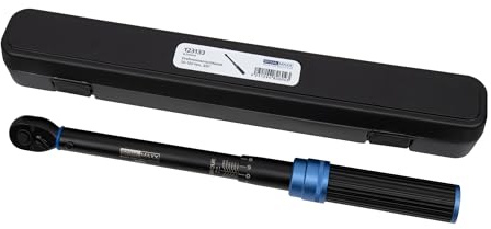 Stahlmaxx Drehmomentschlüssel 3/8 Zoll 20-120 Nm Links- und Rechtsauslösung | Ratschenkopf feinverzahnt, mit Zertifikat
