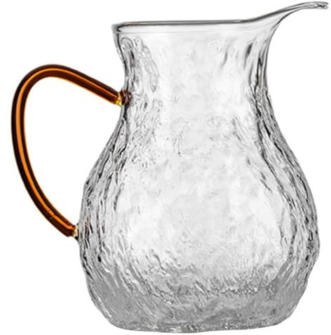 Cabilock 330ml Glas-Teekessel Für Tee Kaffee, Aufschäumbecher Cha Hai Tee Fairness Tasse Transparente Teekannen Herd Teekessel Für Lose Teeblätter