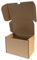SIXBY - Set 10 Stück - Faltschachteln 200 x 130 x 160 mm Braun - Außenmaß 230 x 140 x 165- K17828 - Versandkarton aus stabilen B-Welle Wellpappe DHL Karton Hermes DPD GLS (230 x 140 x 165 mm)