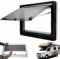 Ventana para autocaravana, ventana para caravana, ventana lateral para caravana, ventana para caravana con persiana integrada y mosquitera para autocaravana, furgoneta, autocaravana, caravan