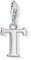 Thomas Sabo Damen Charm-Anhänger T Buchstabe Charm Club 925 Sterling Silber 0194-001-12