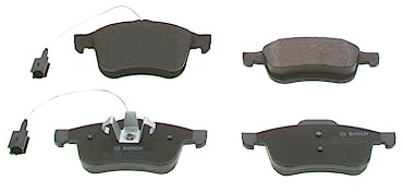 Bosch BP1376 - Brake Pads Car Front Axle - 1 Set of 4 Pads | Bosch Quality - Reduced Noise and Dust - ECE-R90 Certified - Copper-Free