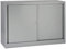BISLEY Schiebetürenschrank ECO, 1 Fachboden, 2 OH, Metall, 645 Lichtgrau, 43 x 120 x 83.9 cm