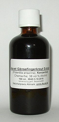 100ml Gänsefingerkraut Tinktur, Tropfen, Zubereitung ohne Chemie !
