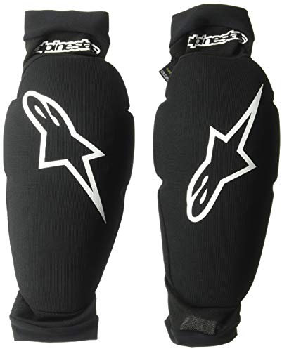 Alpinestars Paragon Plus Youth Elbow Protector Armadura de co, Niños, Negro y Blanco, S/M