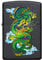 ZIPPO - Dragon - Black Matte, Color Image - Sturmfeuerzeug, befüllbar, in hochwertiger Geschenkbox
