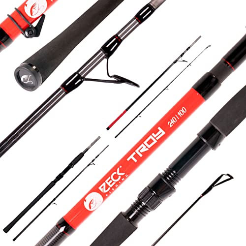 Zeck Troy 240cm 100g Spinnrute Reiserute