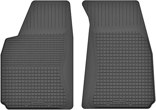 Fußmatten Vorne 2er Set für Peugeot 106 1991-2004 1 2 Van Gummi Gumimatten