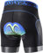 Lixada Radlerhose Herren mit Sitzpolster 5D Gepolsterte Fahrradhose kurz Atmungsaktive Elastizität Schnelltrocknende Stoßfeste Herren Fahrrad Hosen Radhose