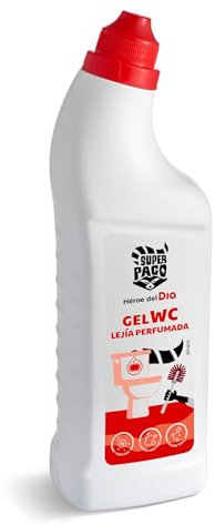 DIA SUPER PACO gel limpiador wc lejía perfumada botella 1 lt