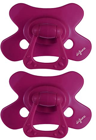 Difrax Ciuccio per 12-20 mesi Natural Mirtillo selvatico viola