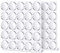Selbstklebender Gummifuß, 50 Stücke Transparent Türstopper, 20 * 2mm Gumminoppen für Bad, Glasflächen, Wände