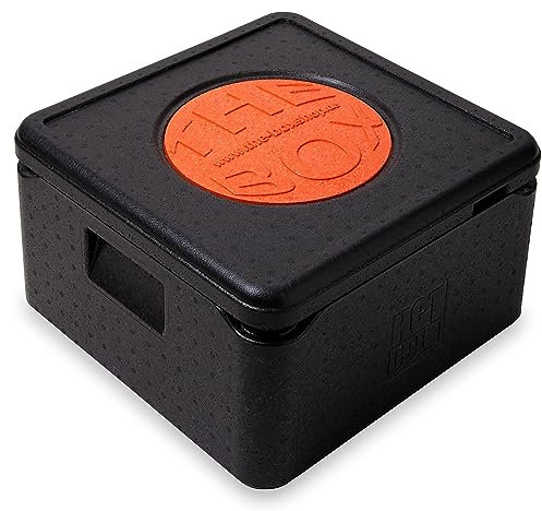 THE BOX Thermobox Pizza mittel - Volumen: 41 x 41 x 24 cm (21 Liter) - Nutzhöhe: 17,5 cm - 1 Isolierbox aus EPP Kunststoff