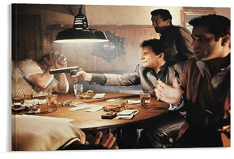 GoodFellas Klassisches Filmposter (10) Wandkunst Poster Drucke Heimdekoration Bild Leinwand Gemälde Poster 20 x 30 cm