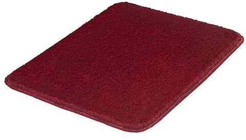 Kleine Wolke Badteppich Marco, 50x60 cm, Granat