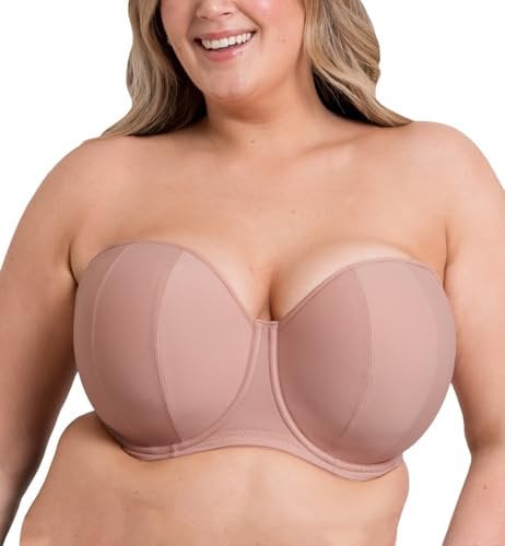 Curvy Kate Luxe Strapless Bra Latte 30HH