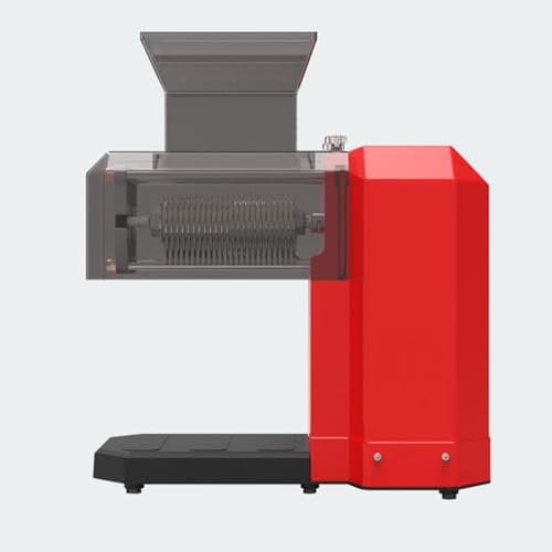 KHZKHC Attendrisseur De Viande Électrique Commercial 600 W Cuber, Outil De Cuisine Robuste en Acier Inoxydable, Contrôle Professionnel De La Viande Tendre, pour Bœuf, Dinde, Poulet, Porc Et Poisson