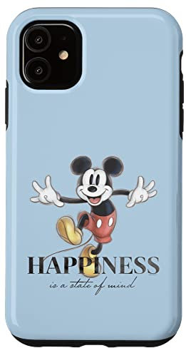 iPhone 11 Disney 100 Anniversary Mickey Mouse D100 Quote Happiness Case