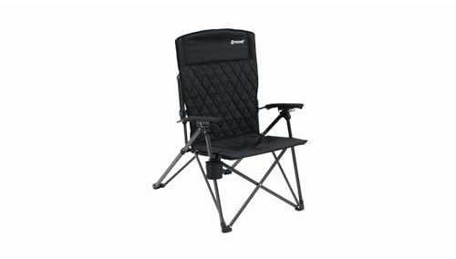 Outwell x Campingstuhl, Schwarz, 61 x 85 x 90 cm