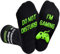 UEOTO Funny Socks, DO NOT DISTURB I'M GAMING Socks with Grips Gamer Gifts for Men Who Have Everything, Gaming Socks Novelty Gifts for Teenage Boys Men 9-12 uk Christmas Birthday Gifts