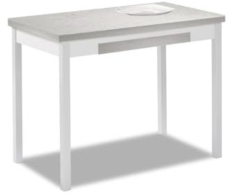 ASTIMESA Mesa de Cocina, 100 cm x 60 cm