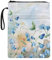 Howilath Buchtasche mit Reißverschluss, Blumenmuster, Marmor-Druck, für Damen und Herren, Buchliebhaber, Geschenke, strapazierfähige Buchhülle für Taschenbücher, Hardcover-Bücher