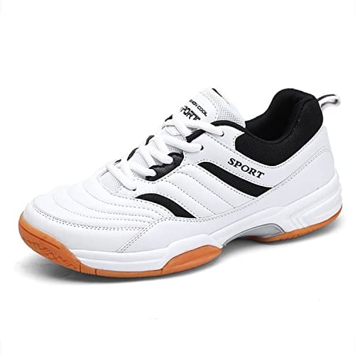 Ybberik Badmintonschuhe für Herren, leichte, stoßdämpfende Badmintonschuhe für den Innenbereich