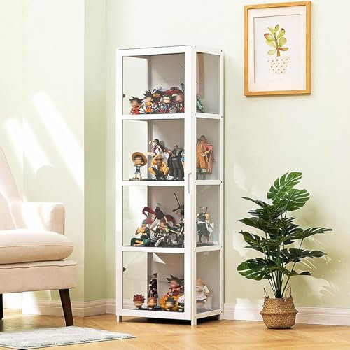 Dtyubfg Armoires de curiosités Vitrine de curiosités Vitrine de curiosités Vitrines pour Objets de Collection Vitrine Vitrine en Verre Cabinet de curiosités Armoire de vitrine de Figurine Armoire