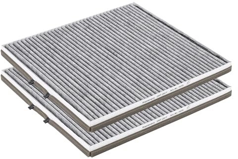 Supremery 2x Aktivkohlefilter kompatibel mit Miele Dunstabzugshauben DKF 25-P Geruchsfilter mit Aktivkohle, Nachfolgemodell des Miele DKF 25-1