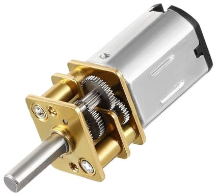 Micro moteur à engrenage DC 6 V 30 tr/min N20 Moteur à réduction de vitesse à couple élevé avec moteur de boîte de vitesses en métal pour jouets télécommandés, modèle robot