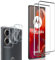 Wayneer Vetro Temperato per Motorola Moto G85, [2+2 Pezzi] Vetro Protettivo Pellicola Fotocamera, Durezza 9H Protezione Schermo Pellicola Protettiva
