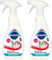 Ecozone Mould Remover, Bleach Free Anti-Bacterial Non Toxic Eco Formula, Cleans & Protects, Prevents Mouldy Re-Growth, Safe for Most Home Surfaces, Vegan Friendly (500ml Spray) (Pack of 2)