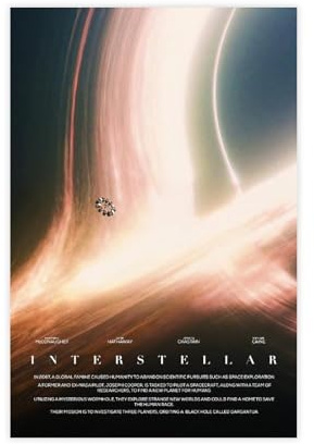 FGFGH Interstellar Poster 9 Leinwandposter, ungerahmt, 30 x 45 cm