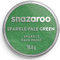 Snazaroo 1118401 Schminkfarbe - Schimmernd Blassgrün, 18ml Topf - hautfreundliche Gesichtschminke auf Wasserbasis, wasservermalbar, parabenfrei, Face & Bodypaint Farbe für Kinder & Erwachsene