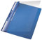 Leitz 41900035 Einhängehefter Universal, A4, 2 kurze Beschriftungsfenster, PVC, blau