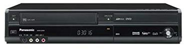 Panasonic DMR-EZ47 - DVD Recorder & VCR Combination - With 1080P Up-Conversion & Freeview - Black