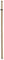 Mesto 3690 Verlängerungsrohr ausziehbar von 80 - 150 cm Messing