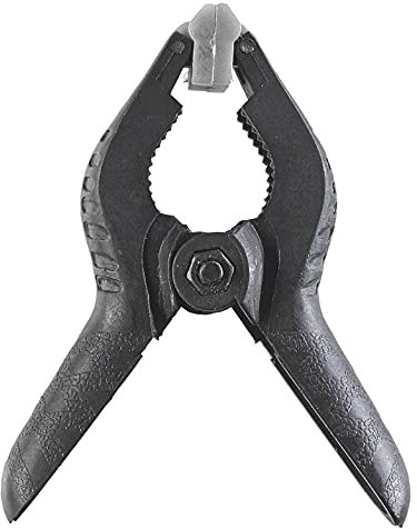 kwb Feder-Zwinge 150 mm, Spann-Weite 60 mm, hohe Feder-Kraft für Leim- und Klebearbeiten, Feder-Klemme zum klammern und halten